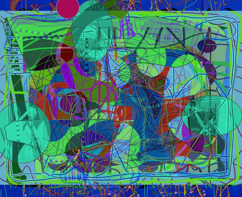 James Faure Walker: 'Speed Limits: Digital Paint and Abstract